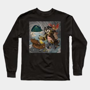 Curse of the Mermaid Gold Long Sleeve T-Shirt